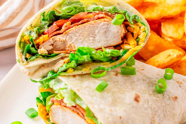 Buffalo Chicken and Greek Wraps South Easton MA